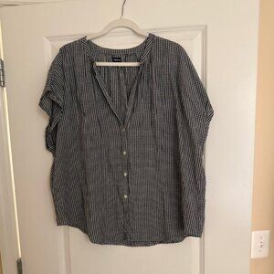 NWOT Gingham Gap Body Top